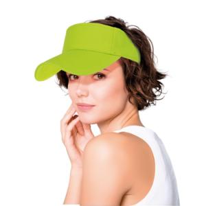 Casquette A Visière Fluo Vert