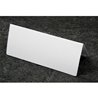 MARQUE-PLACE BLANC EN CARTON - PAQUET DE 6