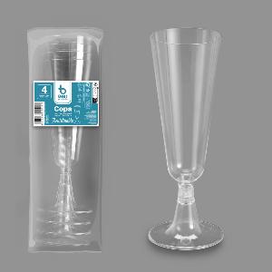 Flûtes A Champagne Réutilisable 12 Cl - Lot de 4