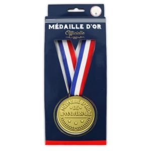 Médaille Joyeux Anniversaire Avec Ruban